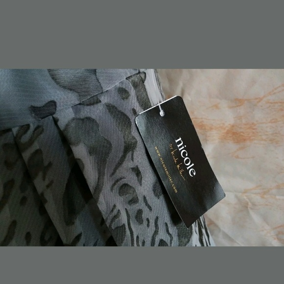 Nicole Miller dress 6 sequined sleeveless New - Picture 4 of 6